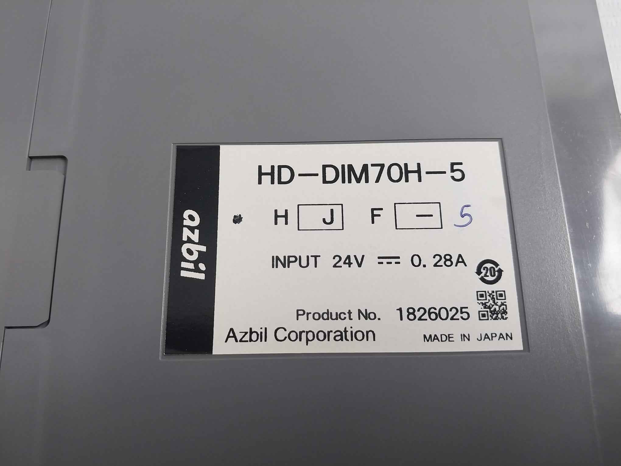 Azbil Hd-ham100-5 I/O Module System With Cabling Set Has-rsl50 Has-rsl55 24V