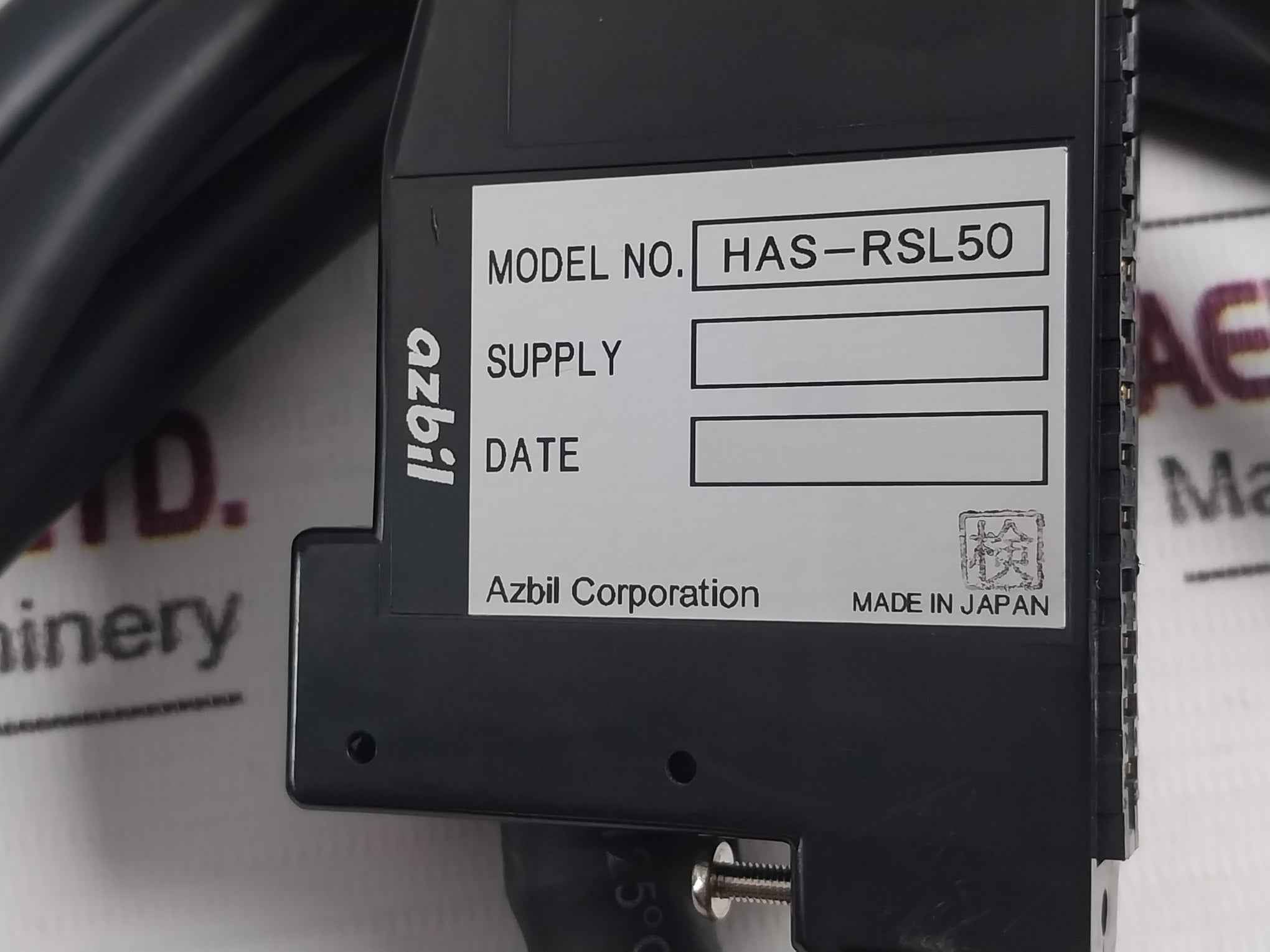 Azbil Hd-ham100-5 I/O Module System With Cabling Set Has-rsl50 Has-rsl55 24V