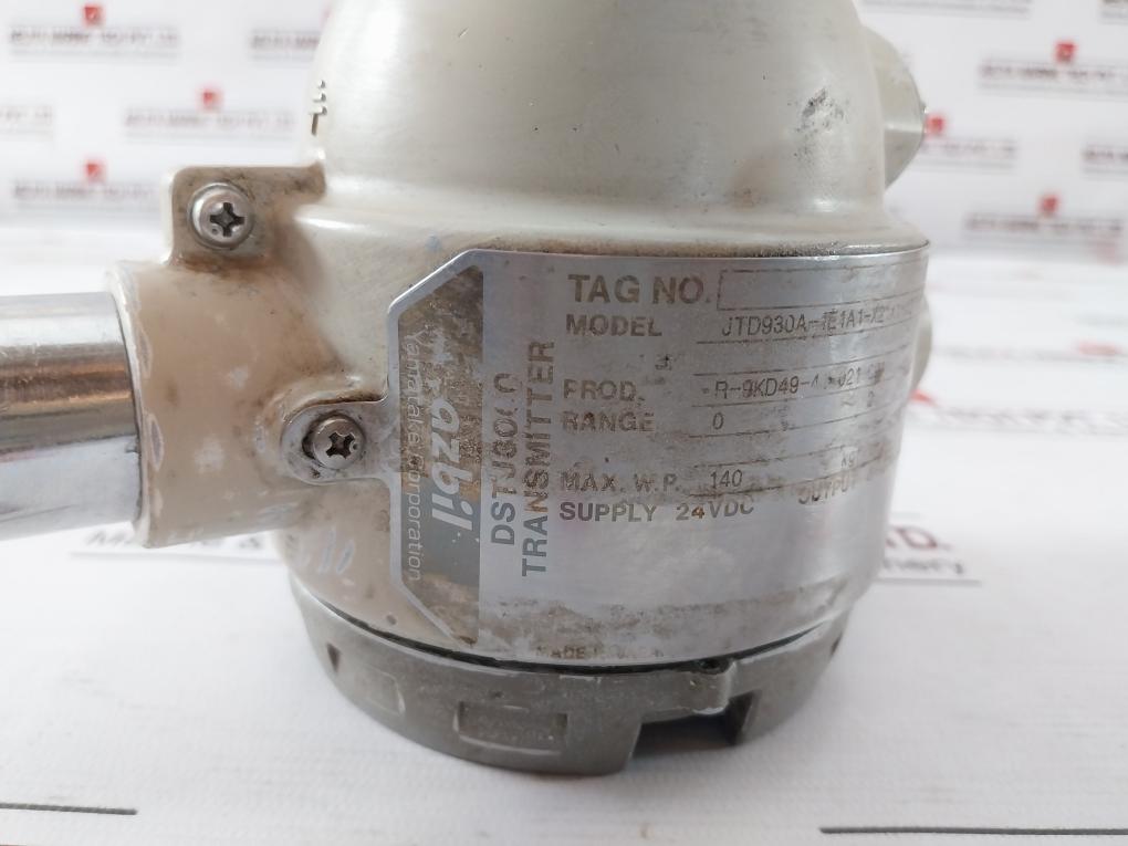 Azbil Jtd930A-1E1A1-x2Xx1-a2T1U2 Pressure Transmitter R-skd49-41-021-001