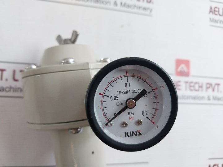Azbil Kz03 -1A Air Pressure Regulator With Filter 0 To 0.2 Mpa