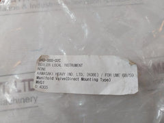 Azbil Mvg1-1Sa-x-x Direct Mounting Type Manifold Valve 0A0-000-02C