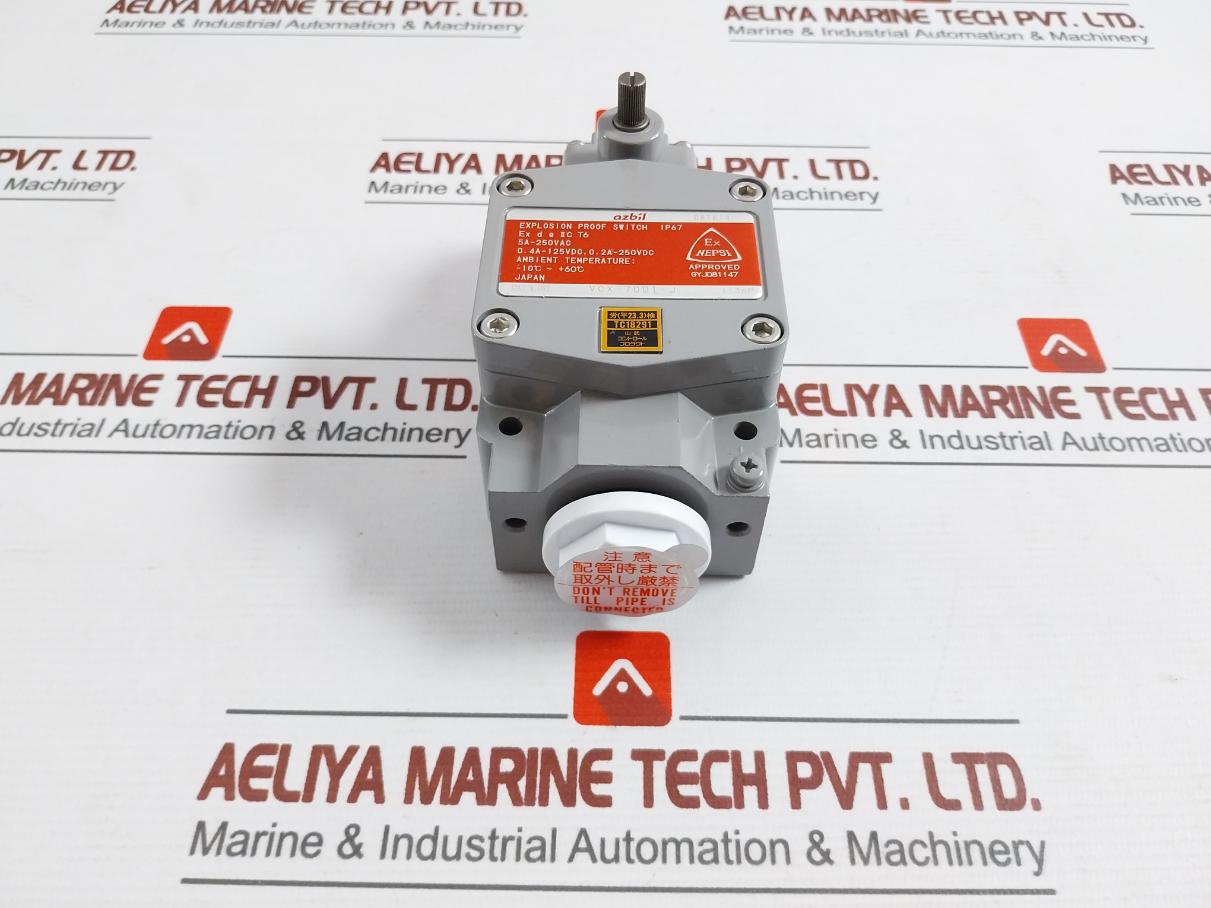 Azbil Vcx-7001-j Explosion Proof Switch Ip67 5A-250Vac