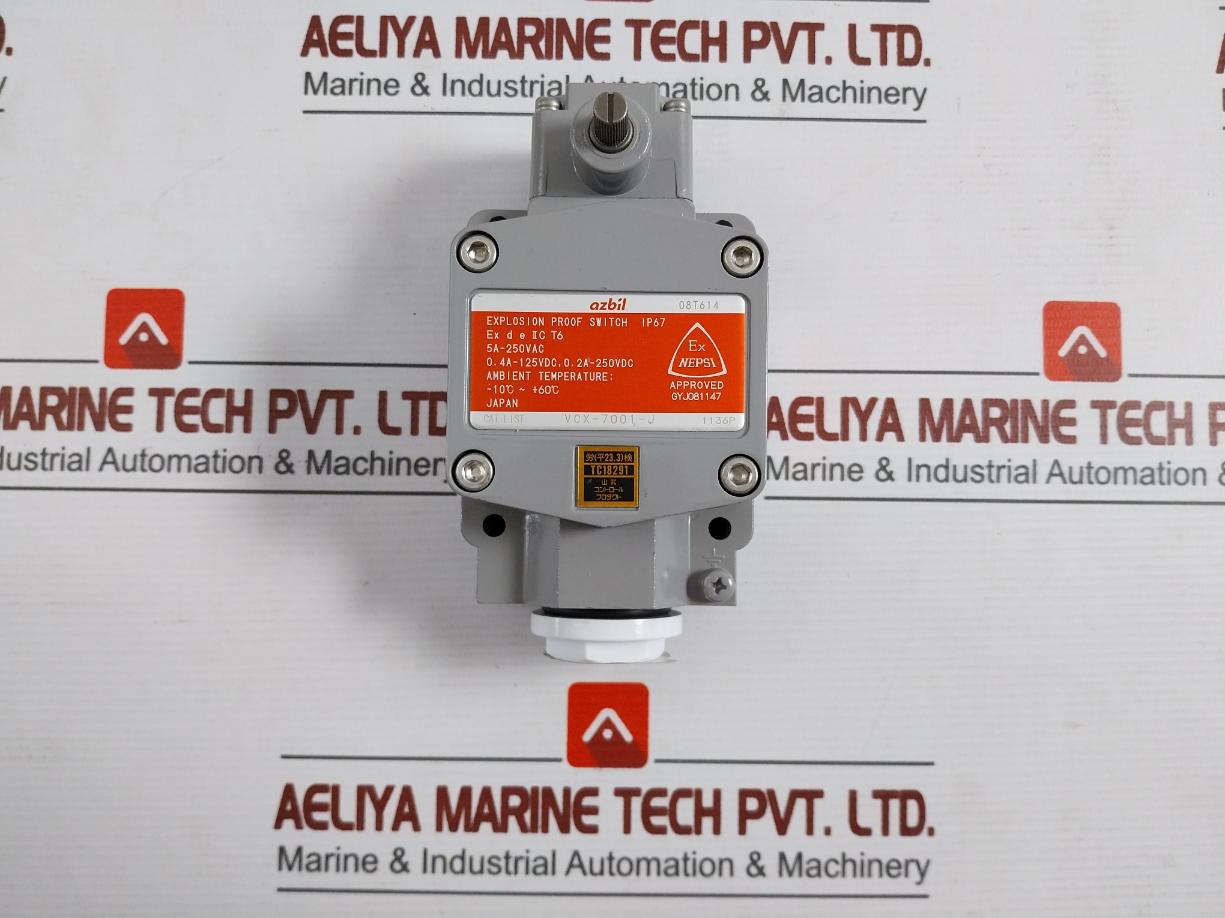 Azbil Vcx-7001-j Explosion Proof Switch Ip67 5A-250Vac