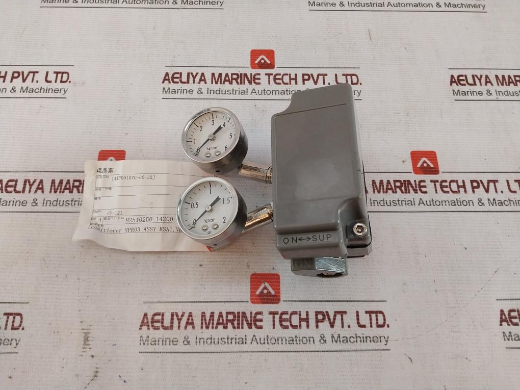 Azbil Vpr03 Pneumatic Valve Positioner 82510250-14200 0 To 6Kgf/Cm2