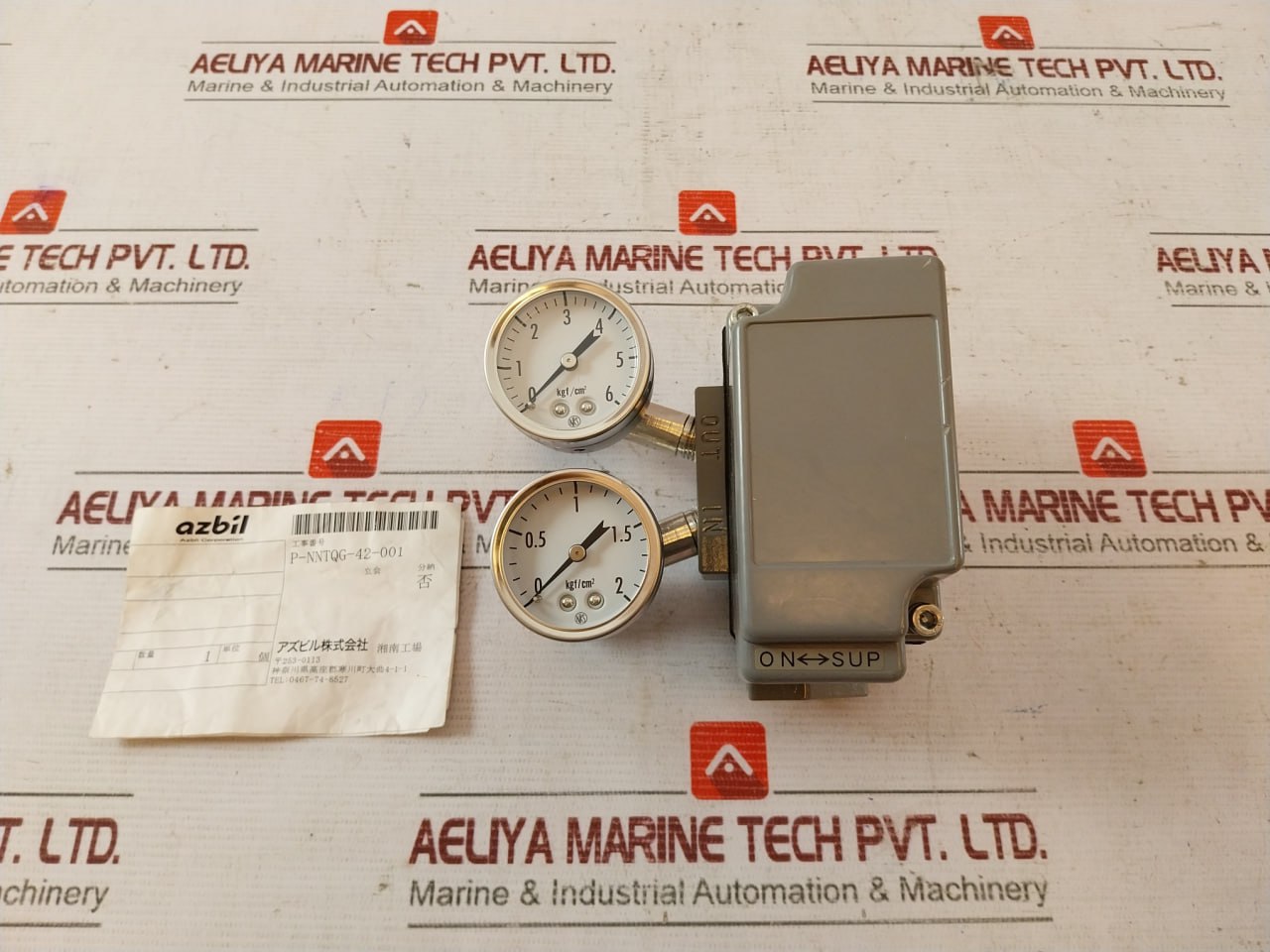 Azbil Vpr03 Pneumatic Valve Positioner 82510250-14200 P-nntqg-42-001