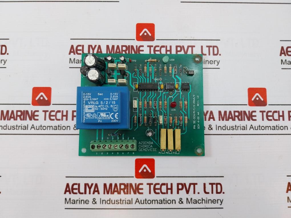 Azienda Chimica Genovese 5E-sch/R/C/4-20Ma/0 Power Control Board