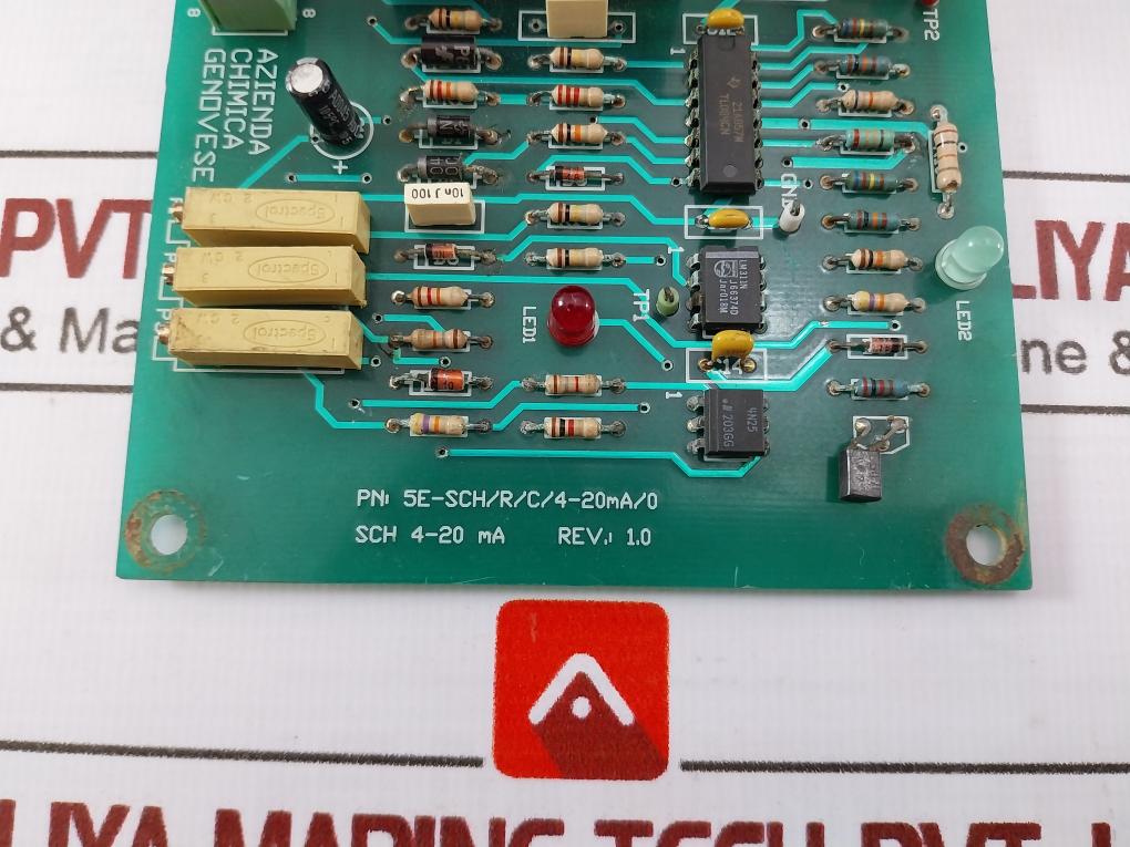 Azienda Chimica Genovese 5E-sch/R/C/4-20Ma/0 Power Control Board