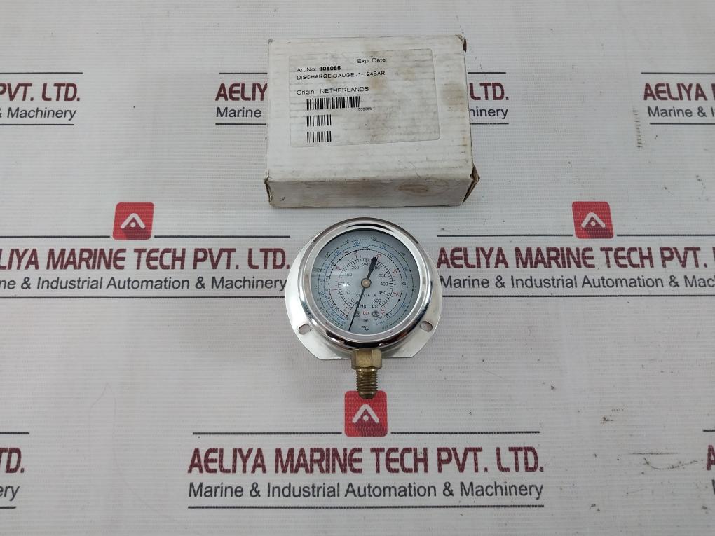 B-39626 Refrigeration Gauge -30 To 500 Psi 63Mm