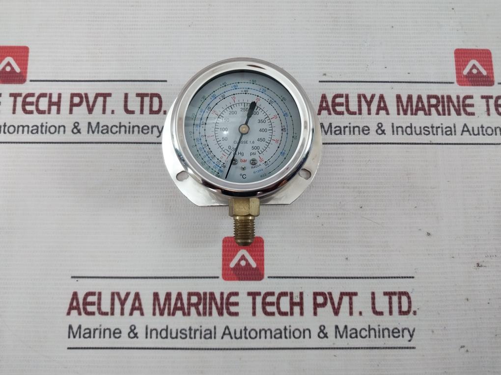 B-39626 Refrigeration Gauge -30 To 500 Psi 63Mm