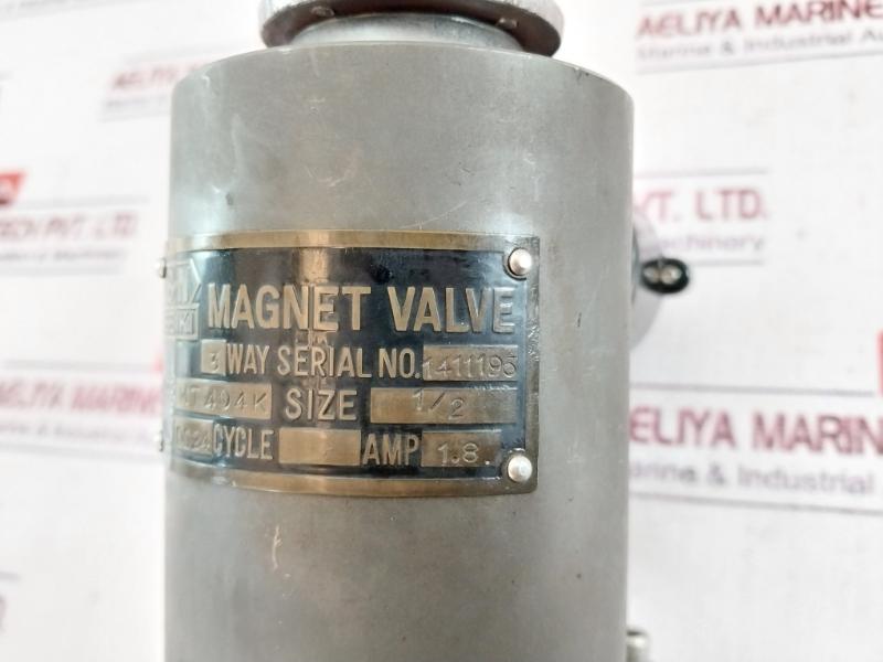 B-n Seiki Mt404K 3 Way Magnet Valve Dc24 1.8 Amp