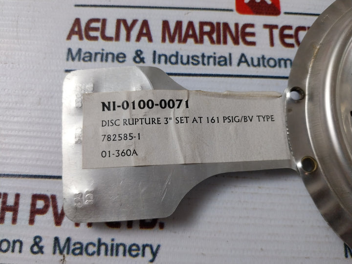 B.S.&B. Type Bv Reverse Buckling Disk Pse-x00143