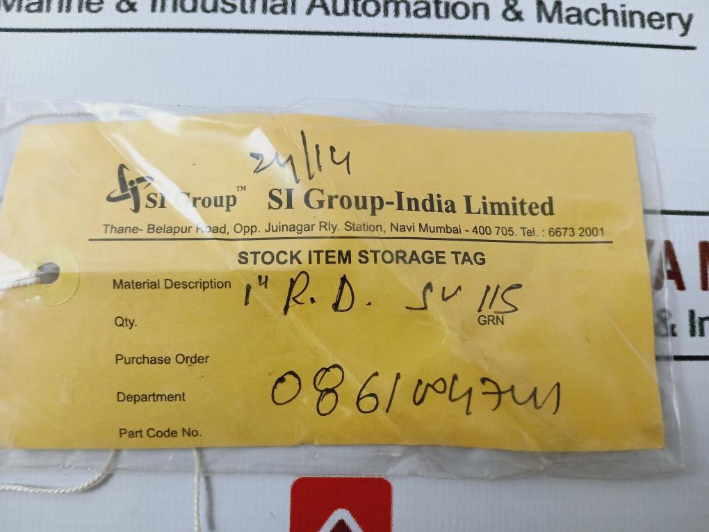 B.s.&b. Safety Systems Rd-2301 Rupture Pressure Device