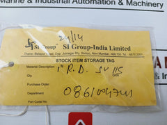 B.s.&b. Safety Systems Rd-2301 Rupture Pressure Device