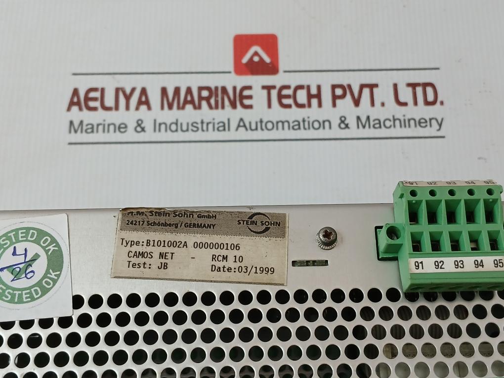 B101002A 000000106 Reefer Container Monitoring 24V Ac/Dc Stein Sohn
