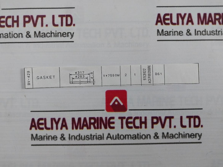 B61 Boiler Fg Emergency Shut Off V/V (Bv420) 436-810.001