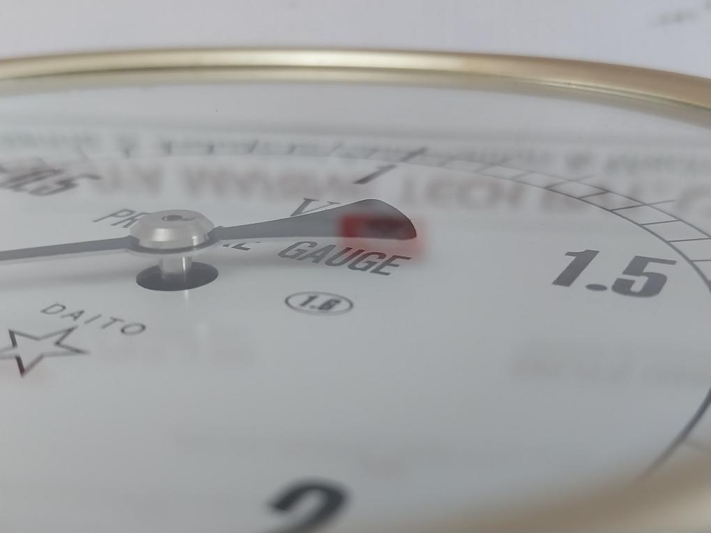 B S Pressure Gauge 0-2 Mpa Daito Keiki Seisakusho