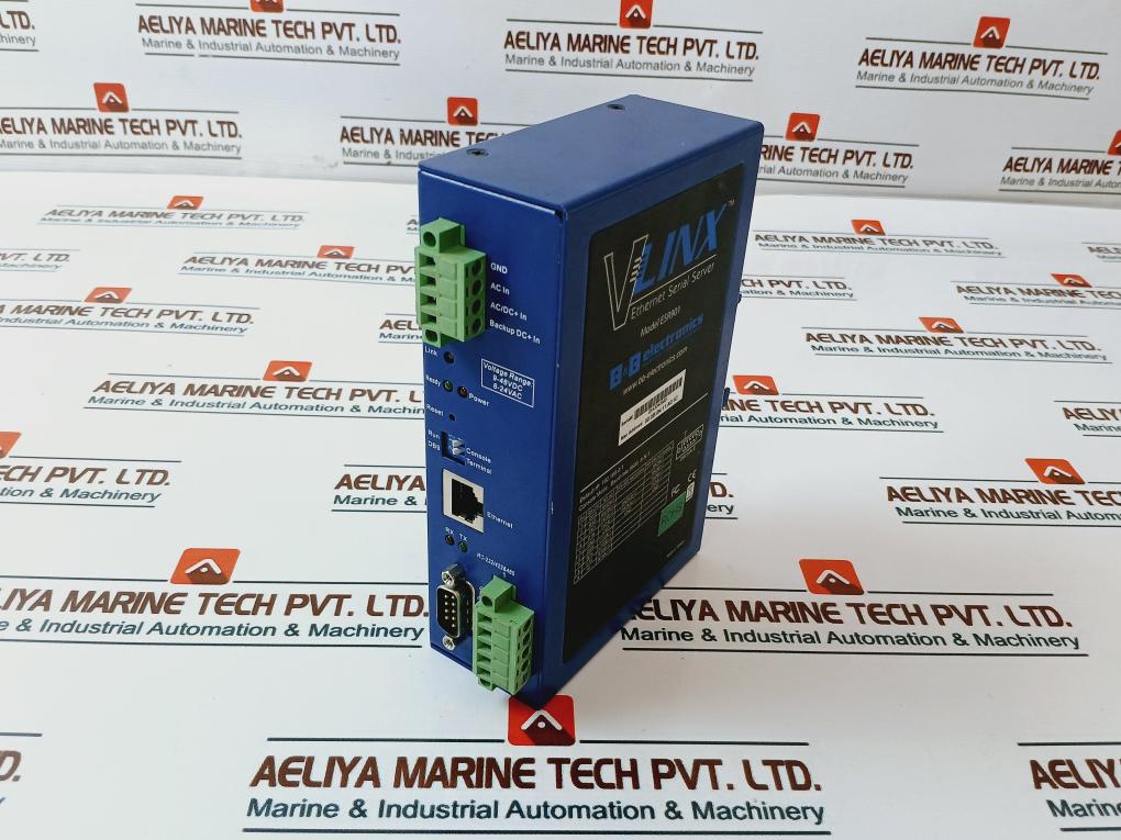 B&B Electronics Esr901 Ethernet Serial Server 9-48 Vdc 8-24 Vac