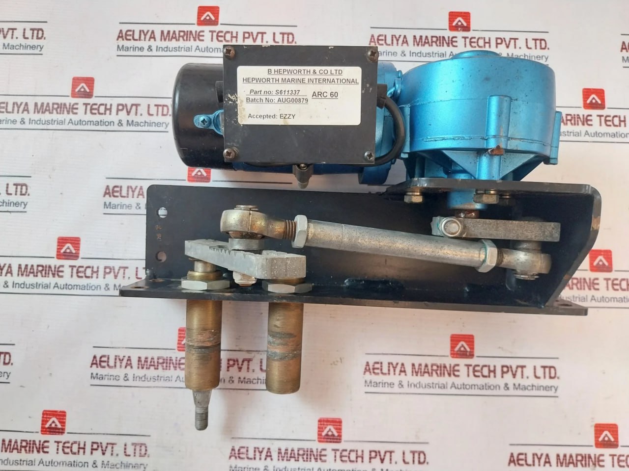 B Hepworth 10162260Vf Wiper Motor S611337 80Nm 220Vac 10M Cable