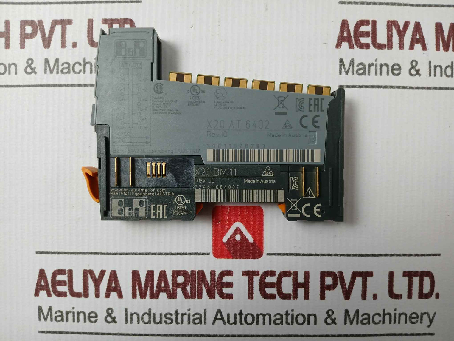 B&R-automation X20 At 6402 Temperature Input Module 24Vdc 70811078783