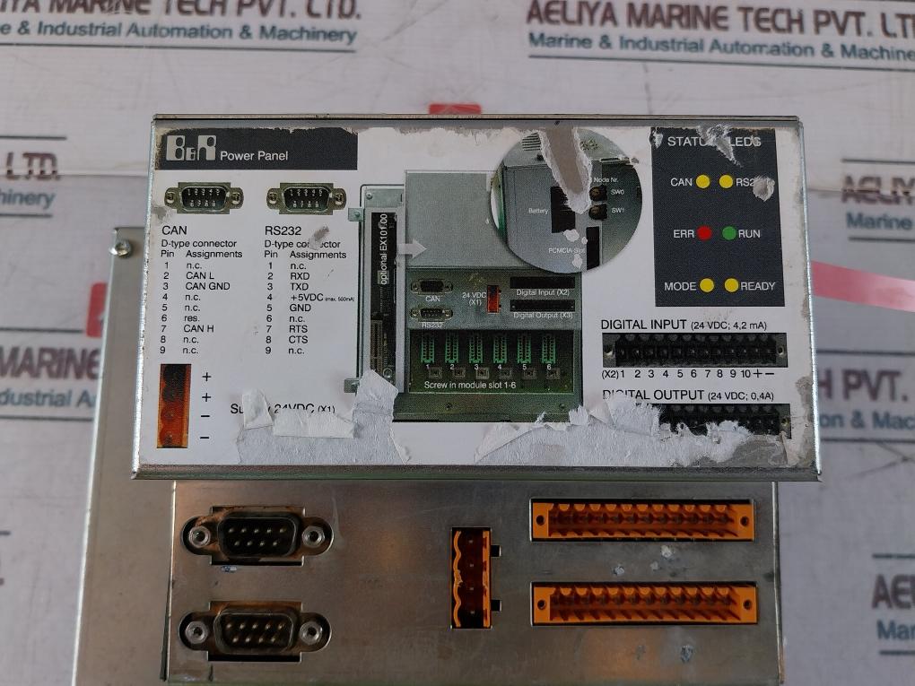 B & R 4P3040.01-490 Power Panel