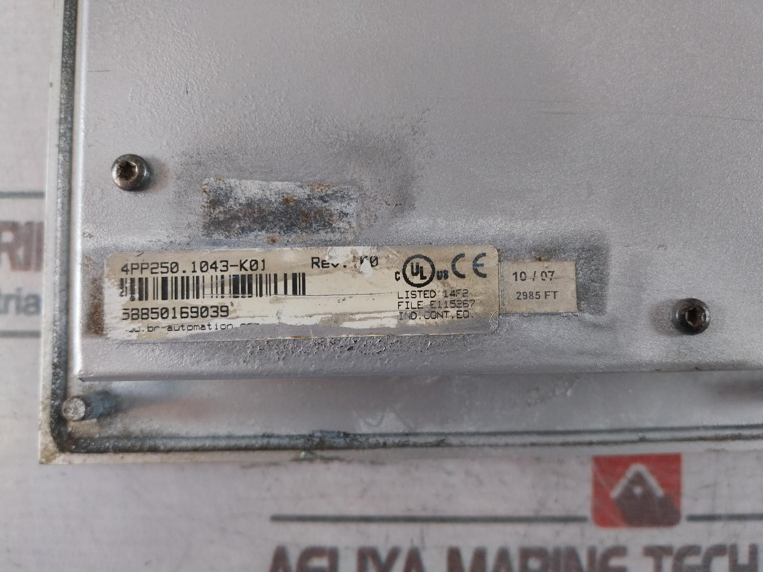 B & R 4Pp250.1043-k01 Plc Power Panel 24Vdc 58850169039