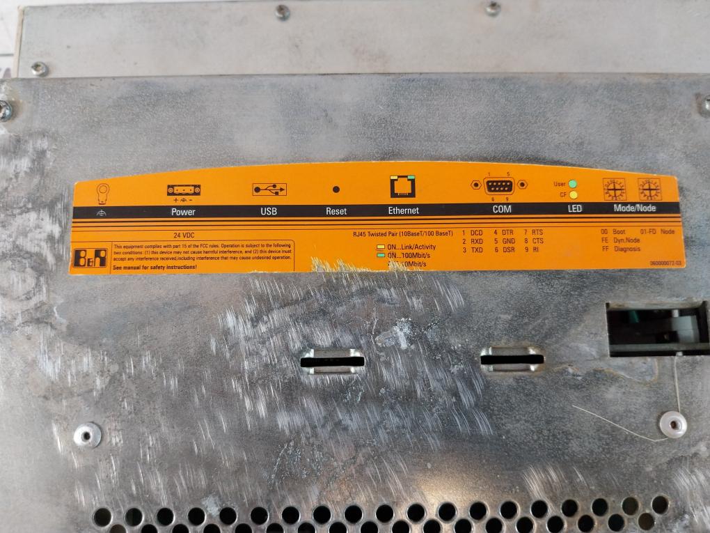 B&R 4Pp250.1043-k01 Plc Power Panel 24Vdc