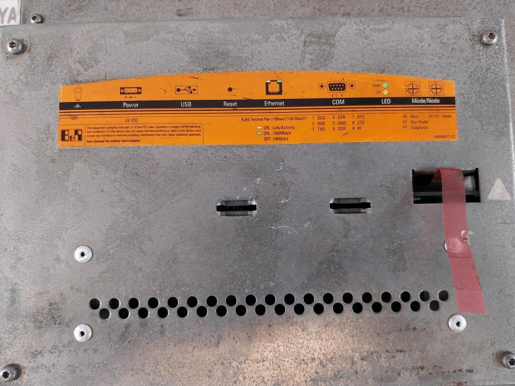 B & R 4Pp250.1043.K01 Plc Power Panel 24 Vdc