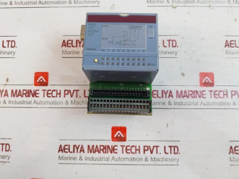 B&R 7Dm465.7 Digital Input/Output Module Rev.M0 24Vdc 4 Ma 31711496606, E180196