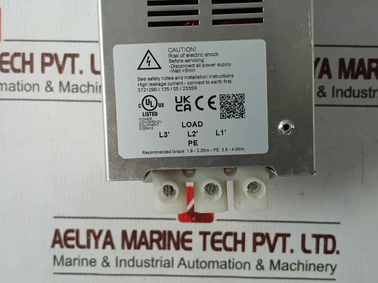 B&R 8B0F0550H000.000-1 Power Supply Module 3X520/300V 50/60Hz E225616