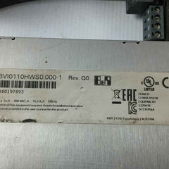 B&R 8Bvi0110Hws0.000-1 Acopos Multi Inverter Module Rev: Q0 99980197893