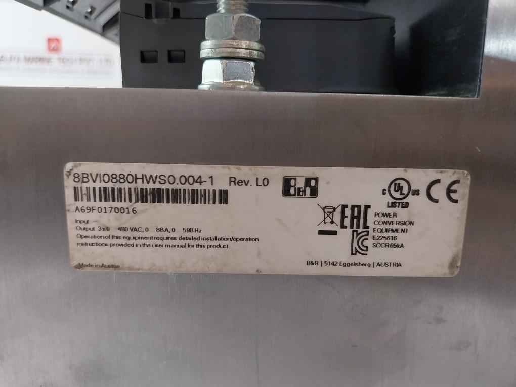 B&amp;R 8Bvi0880Hws0.004-1 Acopos Multi Inverter Module Rev L0 A69F0170016