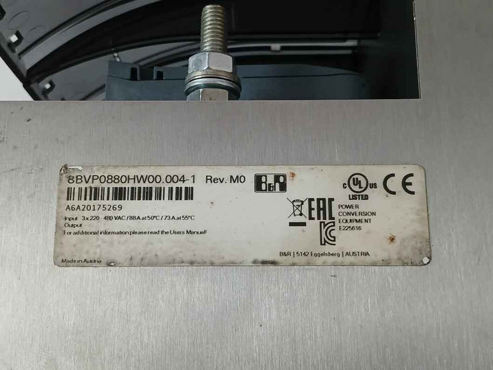 B&R 8Bvp0880Hw00.004-1 Acopos Multi Power Supply Module Rev.M0 3X220-480Vac