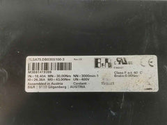 B&R 8Lsa75.Db030S100-3 Synchronous Servo Motor M3B61419399 30,00Nm 400V E360421