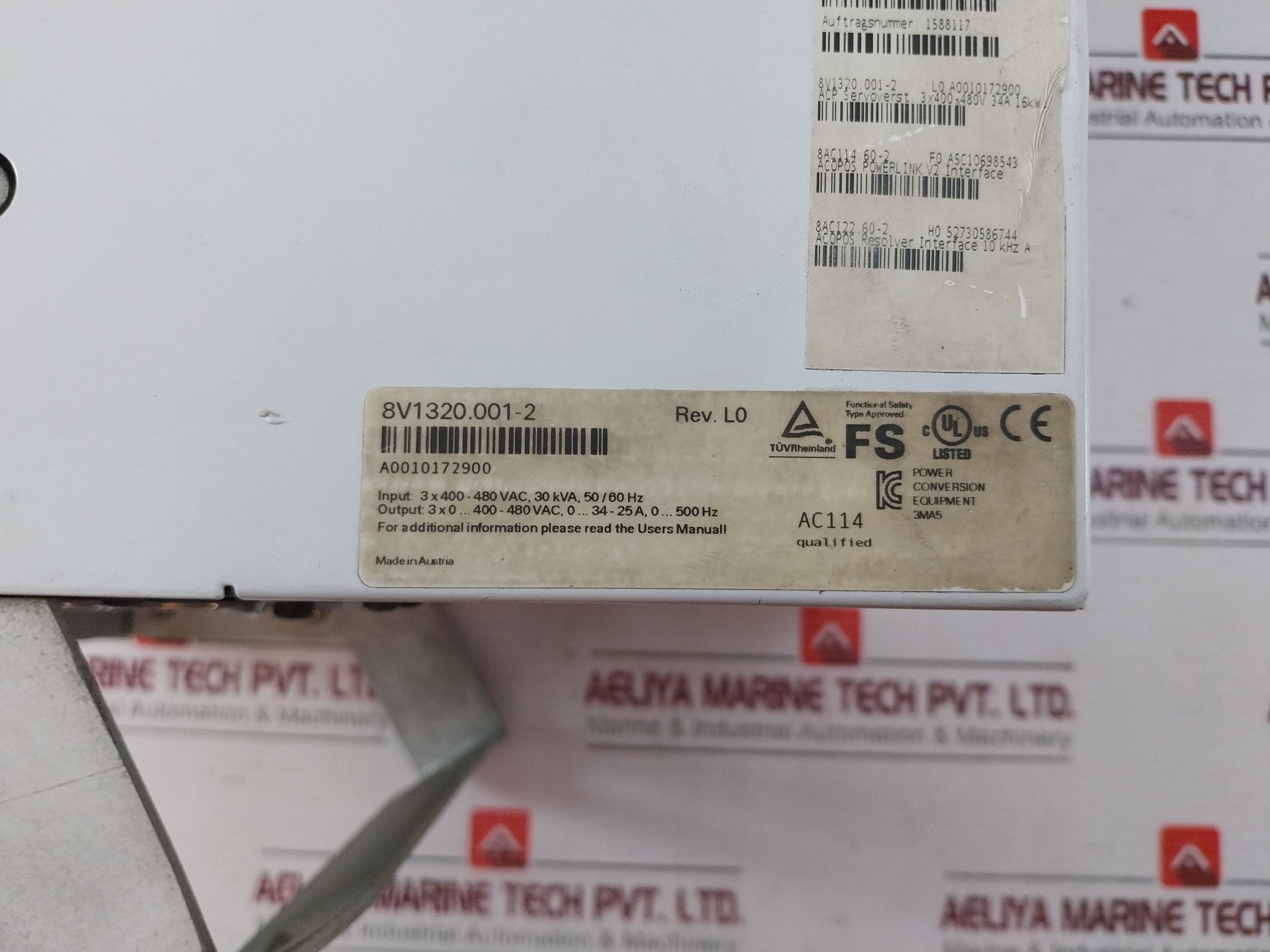 B&R Acopos 1320 Servo Drive 405871.003-00