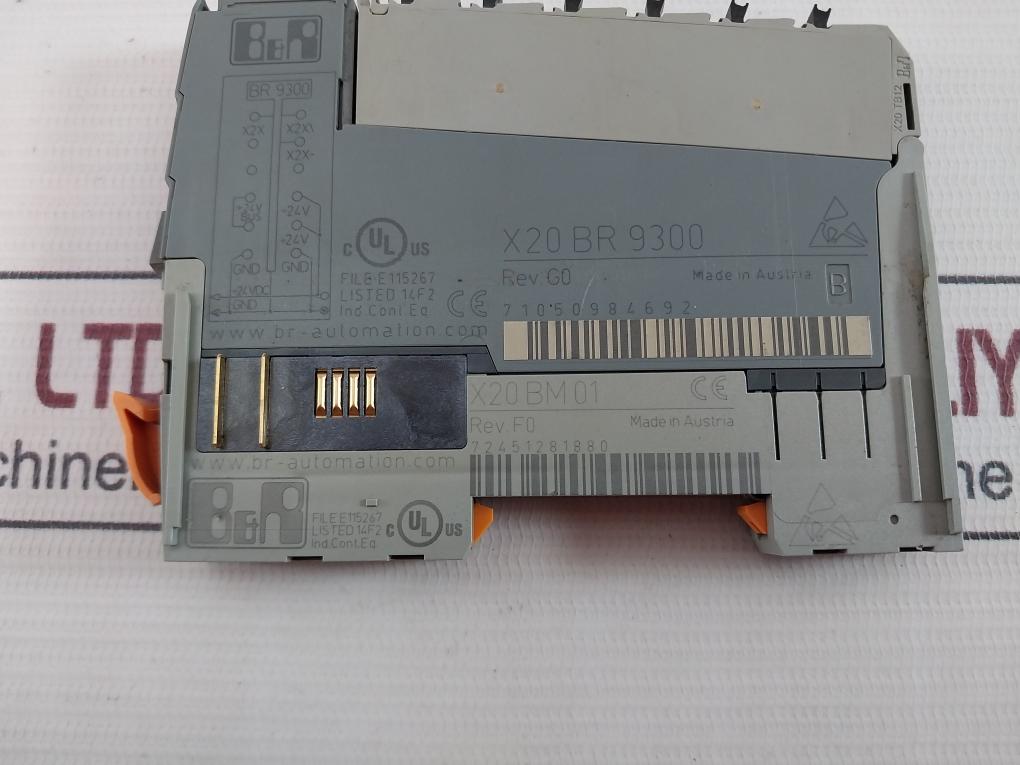 B&R X20 Br 9300 Link Bus Receiver Rev G0