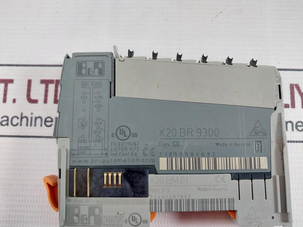 B&R X20 Br 9300 Link Bus Receiver Rev G0