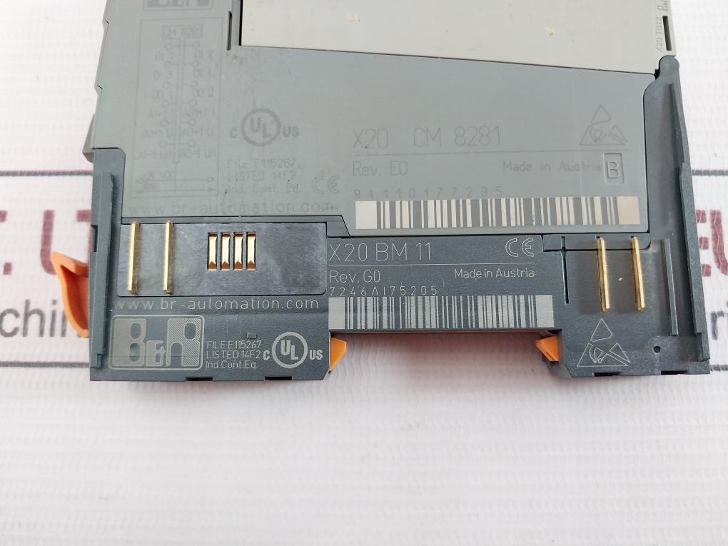 B&R X20 Cm 8281 Universal Mixed Module Rev E0