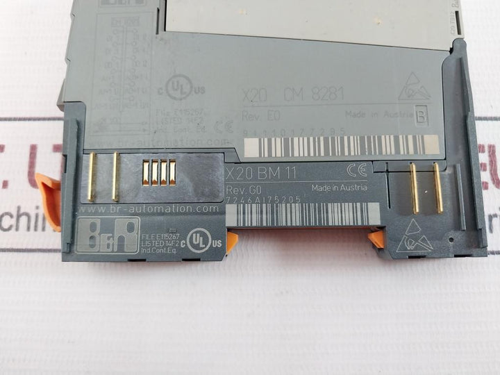 B&R X20 Cm 8281 Universal Mixed Module Rev E0