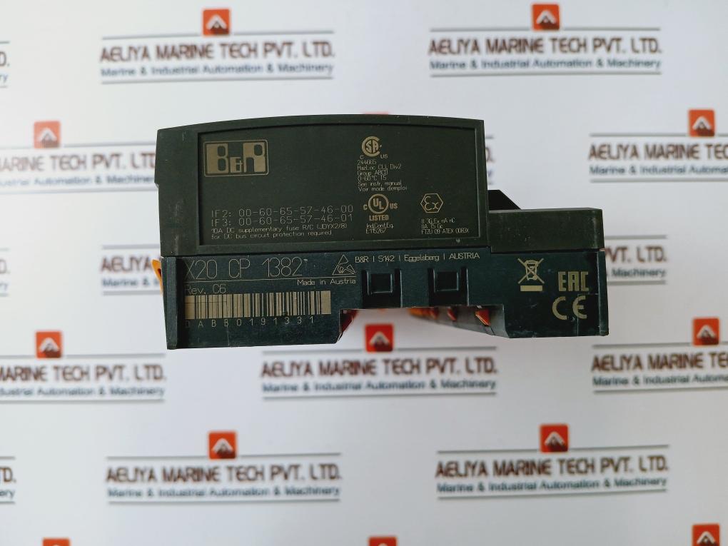 B&R X20 Cp 1382 Plc Module With X20 Cs 1030,X20 Dm 9324,X20 Ai 4622,X20 At 4222