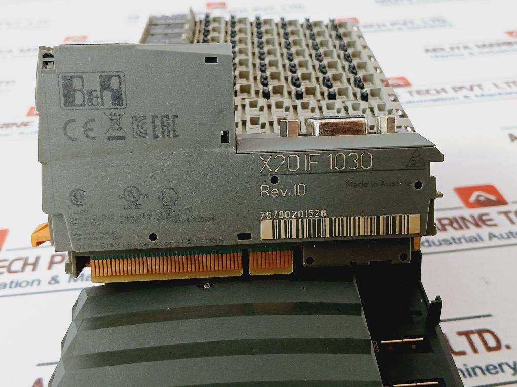 B&R X20 Cp 1382 Plc Module With X20 Cs 1030,X20 Dm 9324,X20 Ai 4622,X20 At 4222