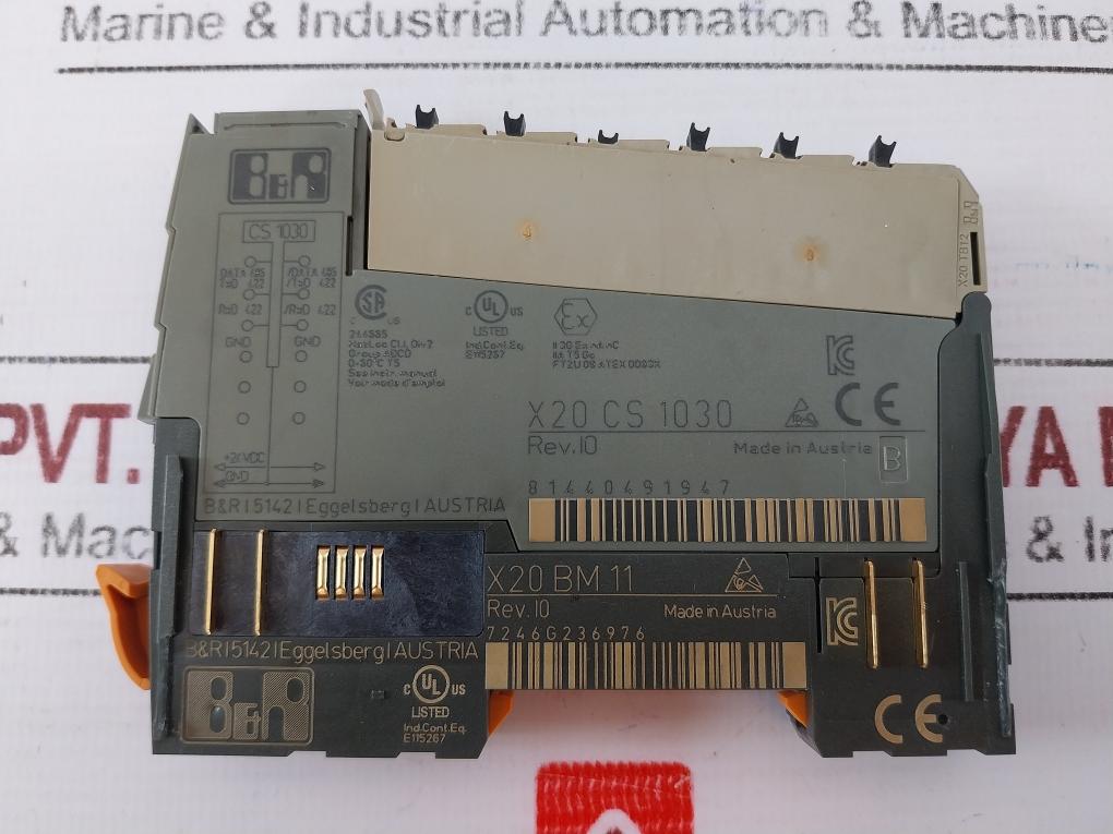 B&R X20 Cs 1030 Interface Module 81440491947