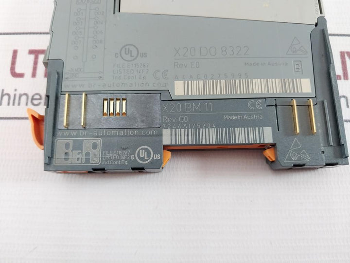 B&R X20 Do 8322 Digital Output Module Rev E0 +24 Vdc