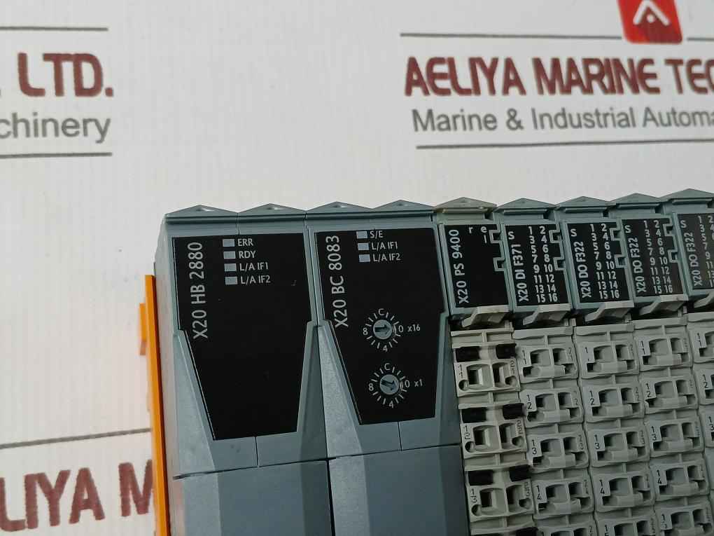 B&R X20 Hb 2880 Powerlink Plc Hub Expansion Module X20Ac0Sl1 X20Bc8083