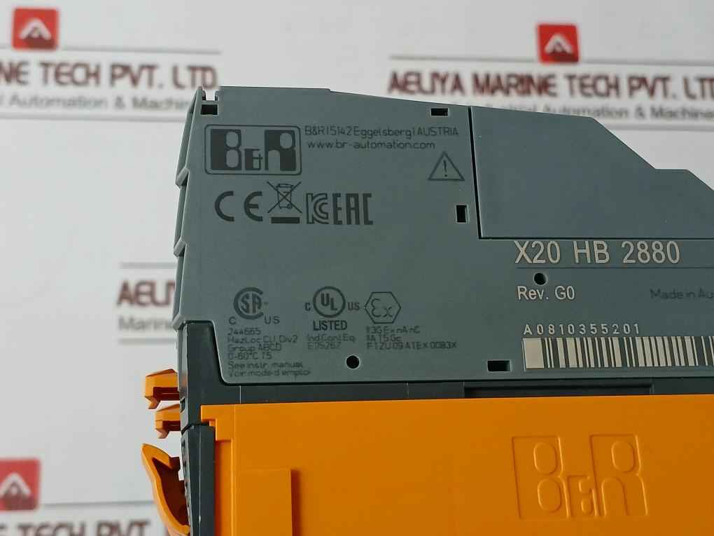 B&R X20 Hb 2880 Powerlink Plc Hub Expansion Module X20Ac0Sl1 X20Bc8083