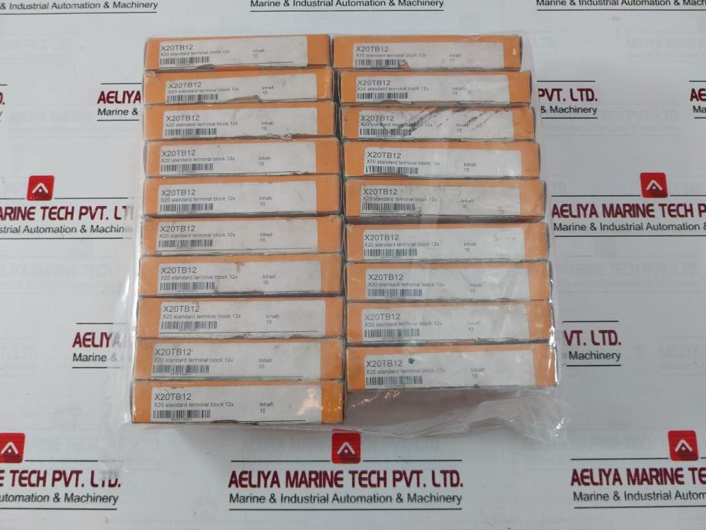 B&R X20Tb12 X20 Standard Terminal Block 230V/10A/0.08-2.5 Mm2