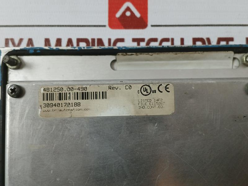 B&R 4B1250.00-490 Panelware Operator Interface Rev.C0 30940170188