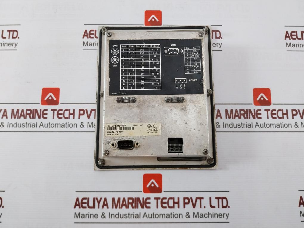 B&R 4B1270.00-490 Panelware Rev.D0 E115267 C0028341