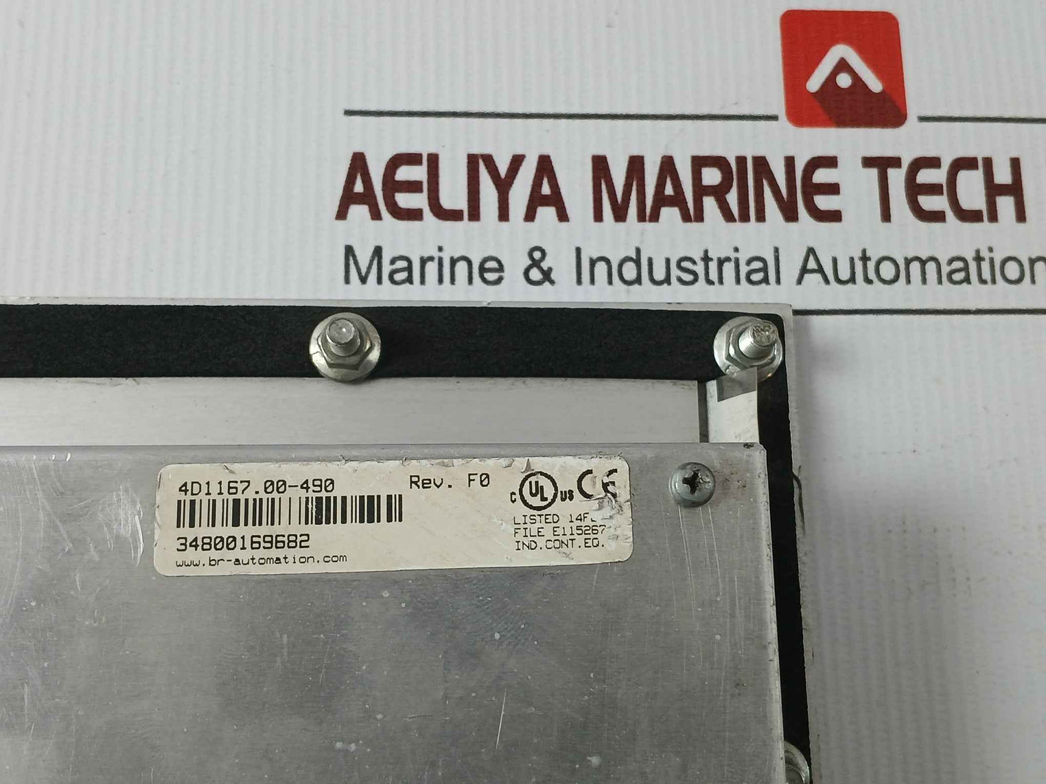 B&R 4D1167.00-490 Panelware Graphic Display Panel Rev F0