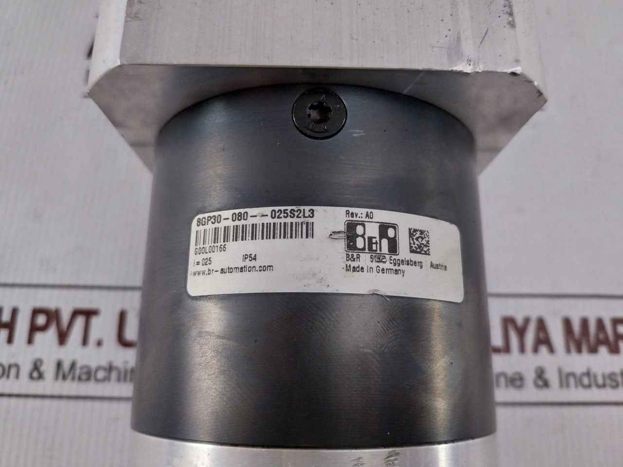 B&R 8Lsa35.Db030S200-3 Synchronous Servo Motor W/ Gearbox Ip64 E360421 Rev.A0