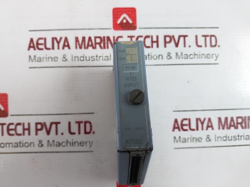 B&R Automation 7At352.70 Analog Input Module At352 Pt100 Rev. C0